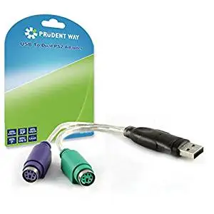 1 X CU807 Adapter USB-PS2; PS//2 socket x2,USB A plug
