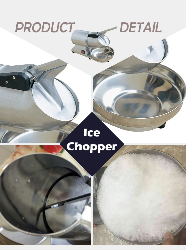 High Quality Electric Ice Crusher Machine,Heavy Duty Ice Blender,Ice