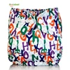 50 PCS Mumsbest Best Selling Cloth Diaper Covers Printed Material Wing Business Diaper Partner in Free Shipping