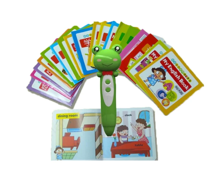 ISO9001 Factory Magic Recording Pen Kids Learning Talking Pen Animal Digital Reading Pen