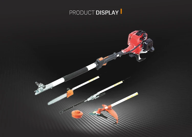 HUSTIL 52cc Multifunction purpose 4 in 1 tools brush cutter MPT520