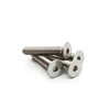 Black or Silver Zinc Plated Steel Flat socket countersunk head cap screw