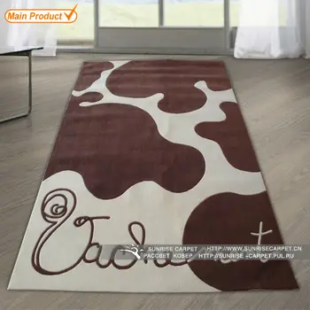 Cute Design Brown Cow Print Rugs Buy 茶色の牛模様の敷物 かわいいデザインラグ 茶色と白の絨毯 Product On Alibaba Com
