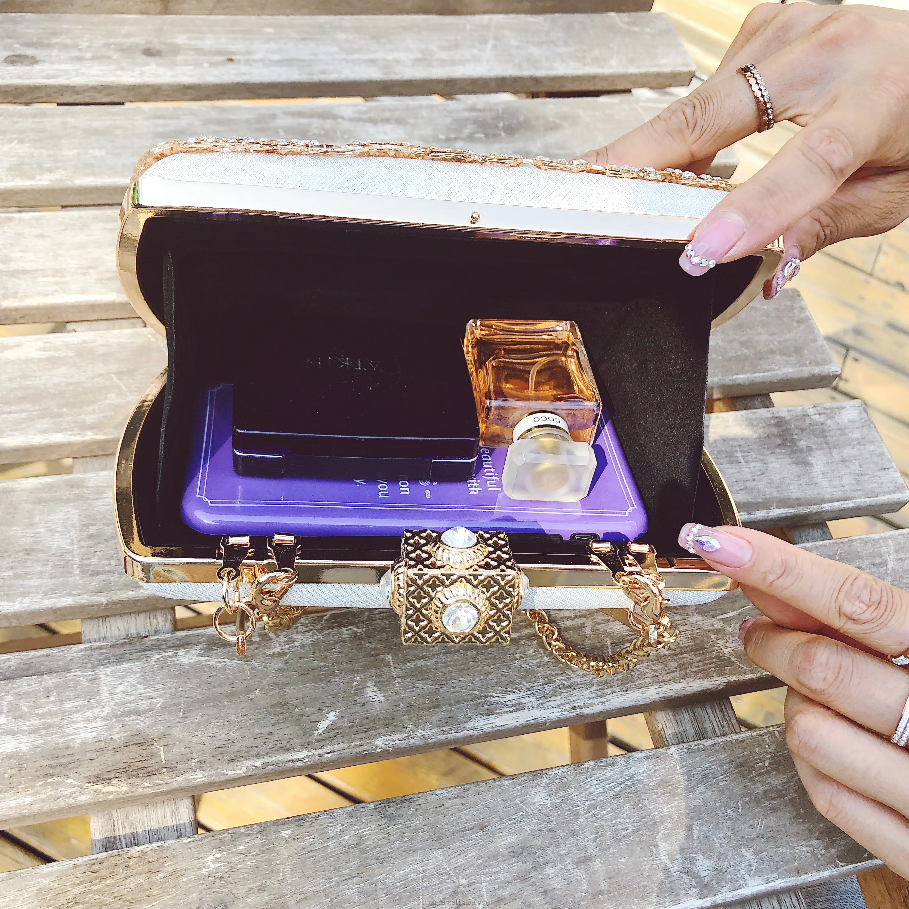 rhinestone evening bags