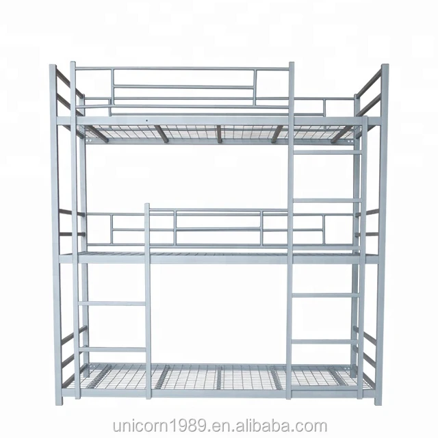 Cheap 3 Tier Metal Triple Bunk Loft Beds For Sale Buy Triple Bunk