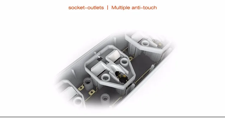 SC3301 3 Power Socket  with 3 USB