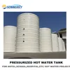 3000L/4000L pure water storage tank for heat pump hotel project