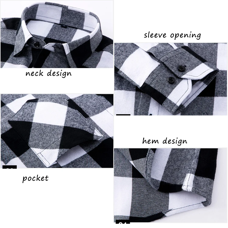 In stock service flannel men shirt with multiple colors plaid leisure shirt