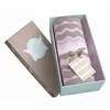 Foldable design box paper baby blanket packaging box