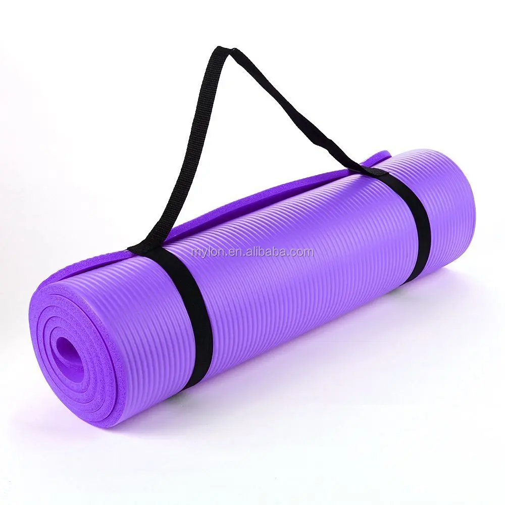1/2 Inch Extra Thick High Density Nbr Exercise Yoga Mat For Pilates
