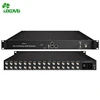 16 FTA tuner 4 channels dvb-c QAM transmodulator with scrambler multiplexer