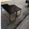 Hot Sale Retail Clothes Display Table Rack For T Shirt Metal Wood Shoe Stand Ready to Ship