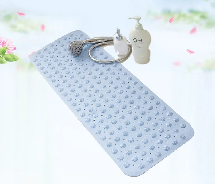 Comfy Shower Mat Bath Grip Mat/bath Tile Clean Waterproof Nonslip Pvc