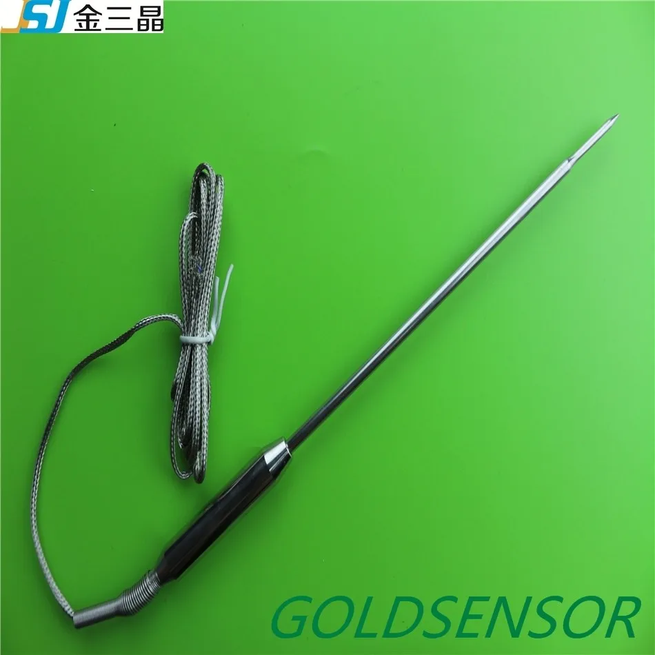 Food Safety High Temperature Aluminum Handle Grill Probe,2.5 Mm Jack