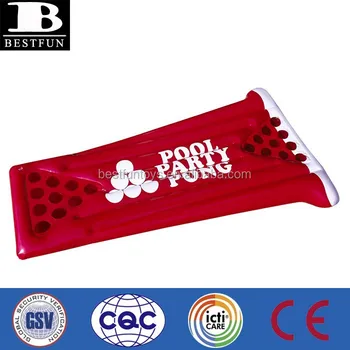 Promozionali Su Misura In Pvc Gonfiabile Rosso Festa In Piscina Acqua Pong Tavolo Da Ping Pong Birra Pong Buy Gonfiabile Rosso Festa In Piscina