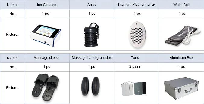Hot sell Hydrogen ion cell spa detox machine