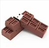 Lovely Chocolate shaped USB flash drive, PVC dessert USB pendrive 1GB 2GB 4GB 8GB 16GB 32GB