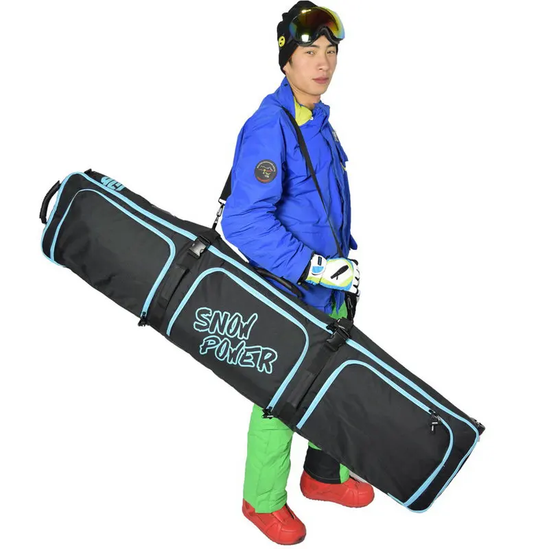 de esqui profissional com roda, saco duplo para ski