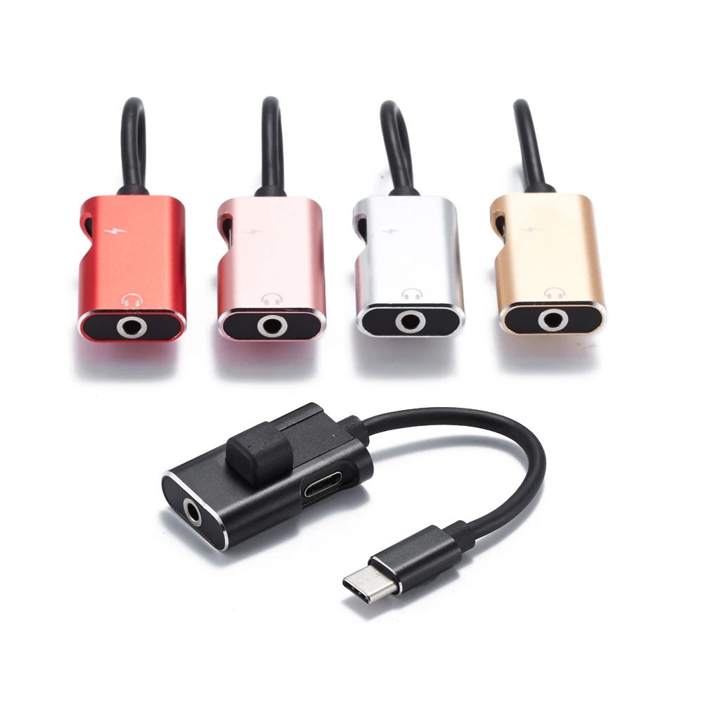 Innovative Usb Type C To 3.5mm Headphone Charge Audio Jack Adapter For