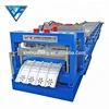 Trapezoidal Profile Color Steel Sheet Plate Cold Forming Roof Panel Machine