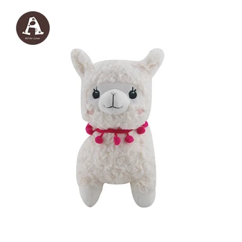 standing llama plush