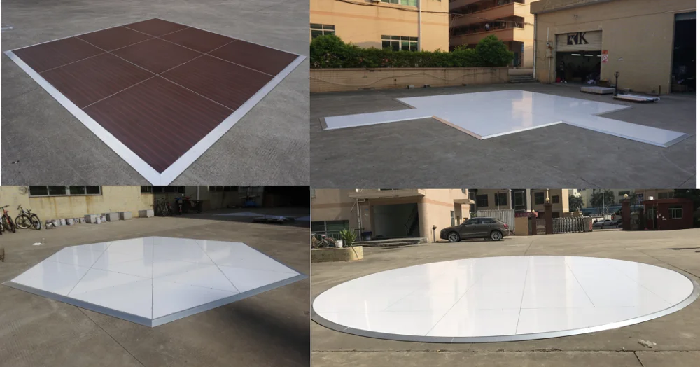 Wedding/party Portable Dance Floors For Sale Easy Setup And Movable
