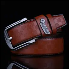2015 New Mens Fashion Belts Leisure Business Casual Wild High Grade Luxury Pure Leather Antique Buckle Belts