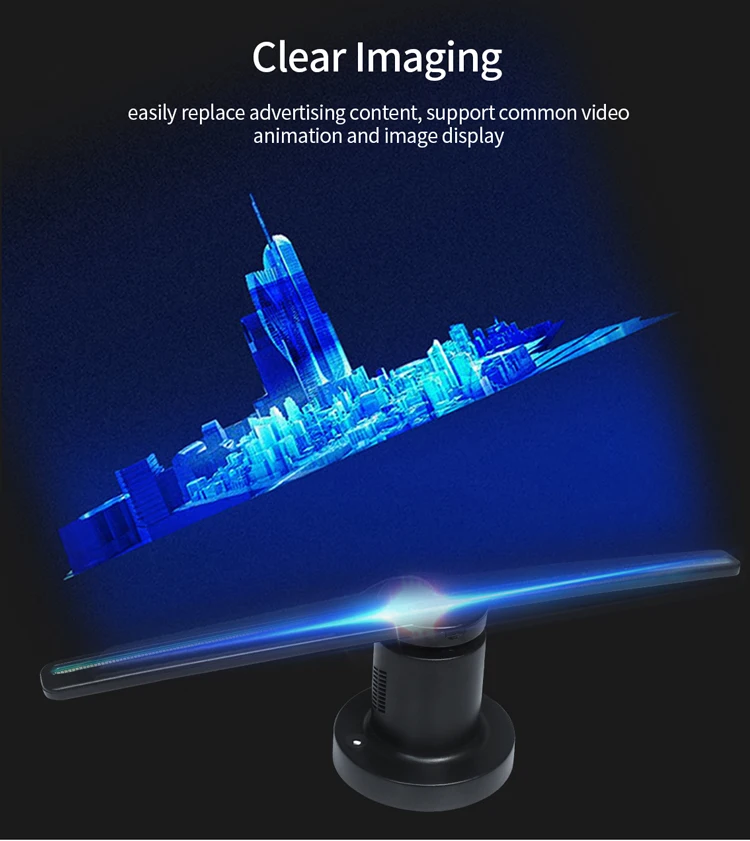NEW Arrival Hot Sale 3D Hologram Advertising Display LED 