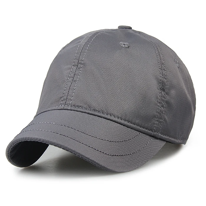 Short Brim Baseball Cap Dry Fit Running Hats And Caps For Outdoor Sport ...