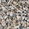 Construction crushed rock aggregate and gravel stone