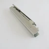 customized design precision polishing parts square sliding door slap-up bathroom lock set fittings