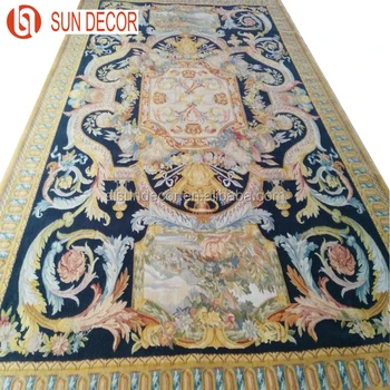 Wool Hand Knotted Savonnerie Rug Savonery Rugs Wool Hand Knotted Savonnerie Rug Savonery Rugs