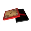 flat pack clothing packaging box with PVC inner tray