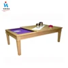 2 in 1 Dining table with modern cheap pool tables set