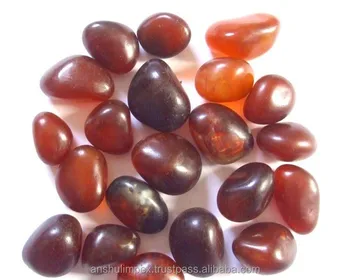 Ruby Red Colored Dyed Pebble Stones For Decoration Buy Color