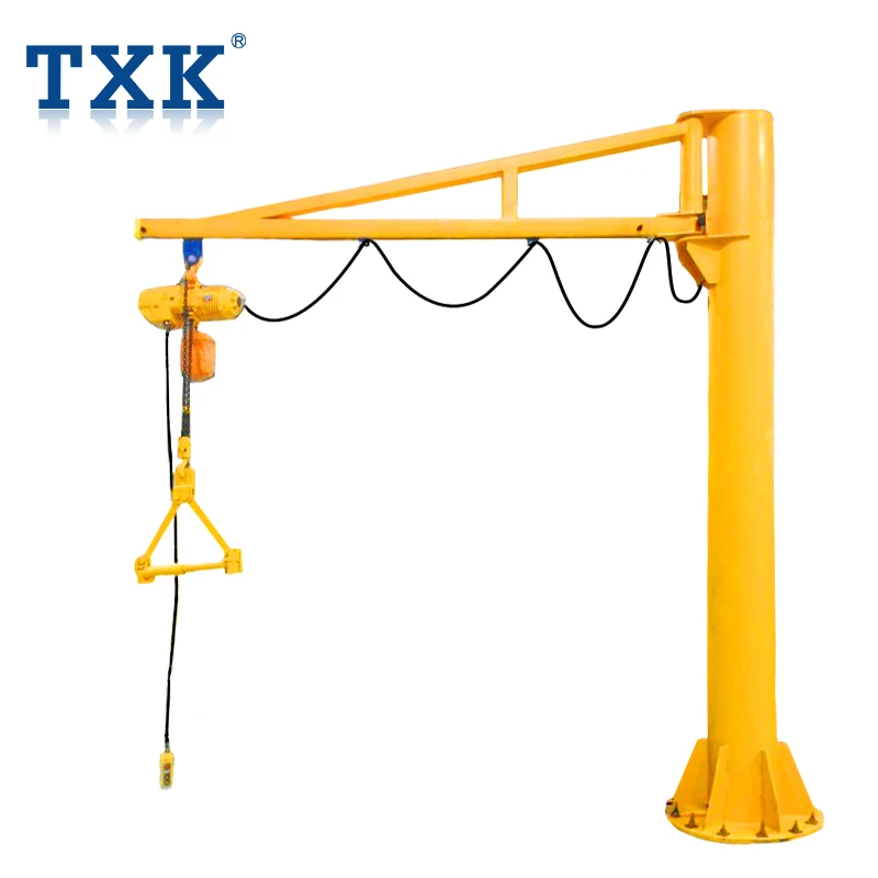Txk 1ton 180 Degree Rotation Swivel Portal Crane Jib Crane With