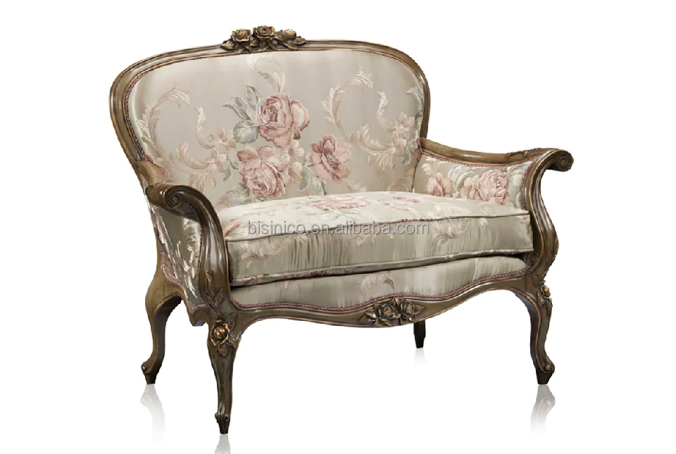 Bisini muebles silla de lujo, el brazo de madera maciza antigua ... Sillas de juego de comedor con brazo