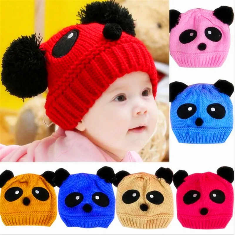 New Fashion Girls Boys Kids Children s Hats Korean Version of Panda Cap Hat Cute Winter