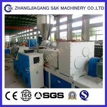 pipe line used twin screw extruder machines used hdpe pipe production line