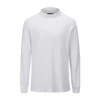 2019 new Turtleneck hip hop cotton Long sleeve T-shirt Europe street oversize Black and white Solid T-shirt extend t shirts