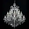 Traditional 21 lights Rococo Style Crystal Chandelier 2018 new products