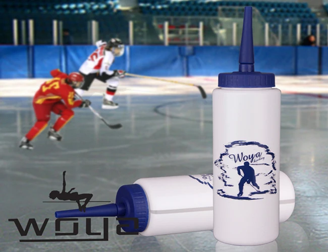 China's 1 Liter Bpa Free Plastic Ice Hockey Customised Logo Water