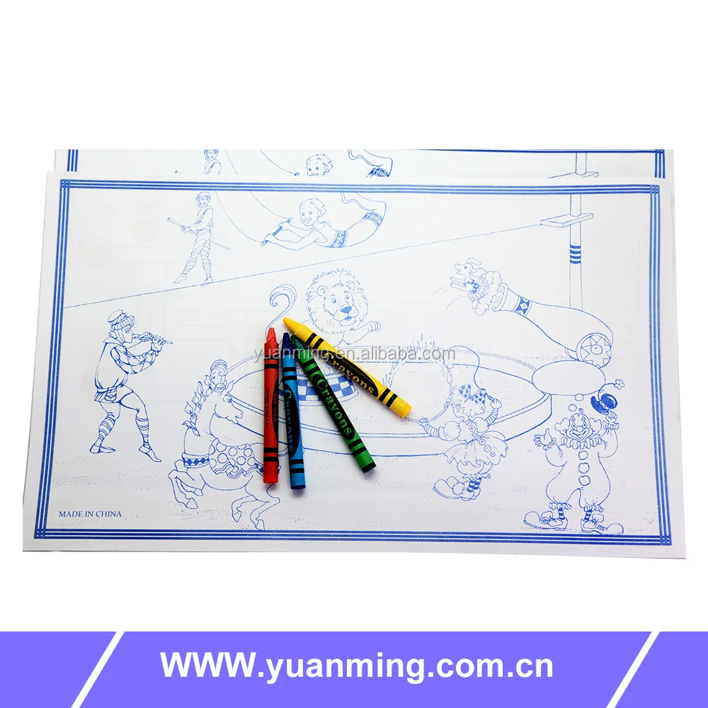 Restaurant Supply China Baby Placemat Disposable Table Mat Hot