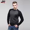 Custom Ugly Casual Knitted Stranger things Long Sleeve Crew Neck Cotton Mens Sweater With Chest Pocket