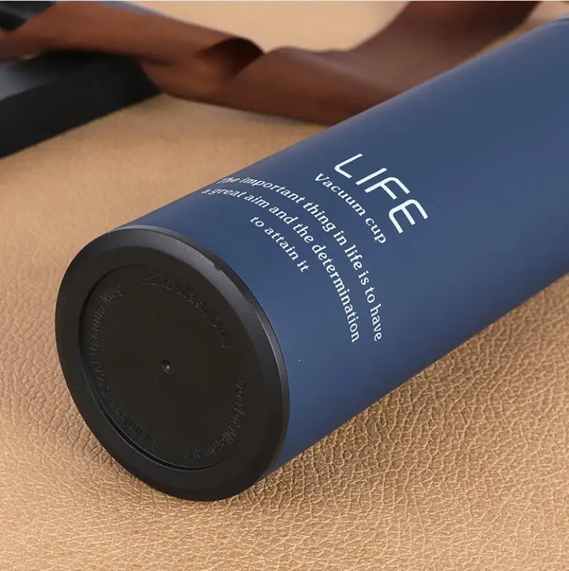 500ml Double Wall Insulated Stainless Steel Water Bottle 500ml Vacuum ...