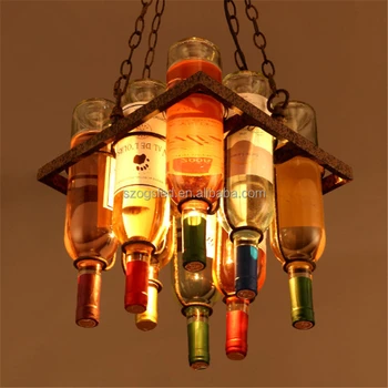 Hanging Lighting Fixtures Vintage Color Gl Bottle Retro Pendant Lamp Antique Product On Alibaba Gl Bottle Retro Pendant Lamp