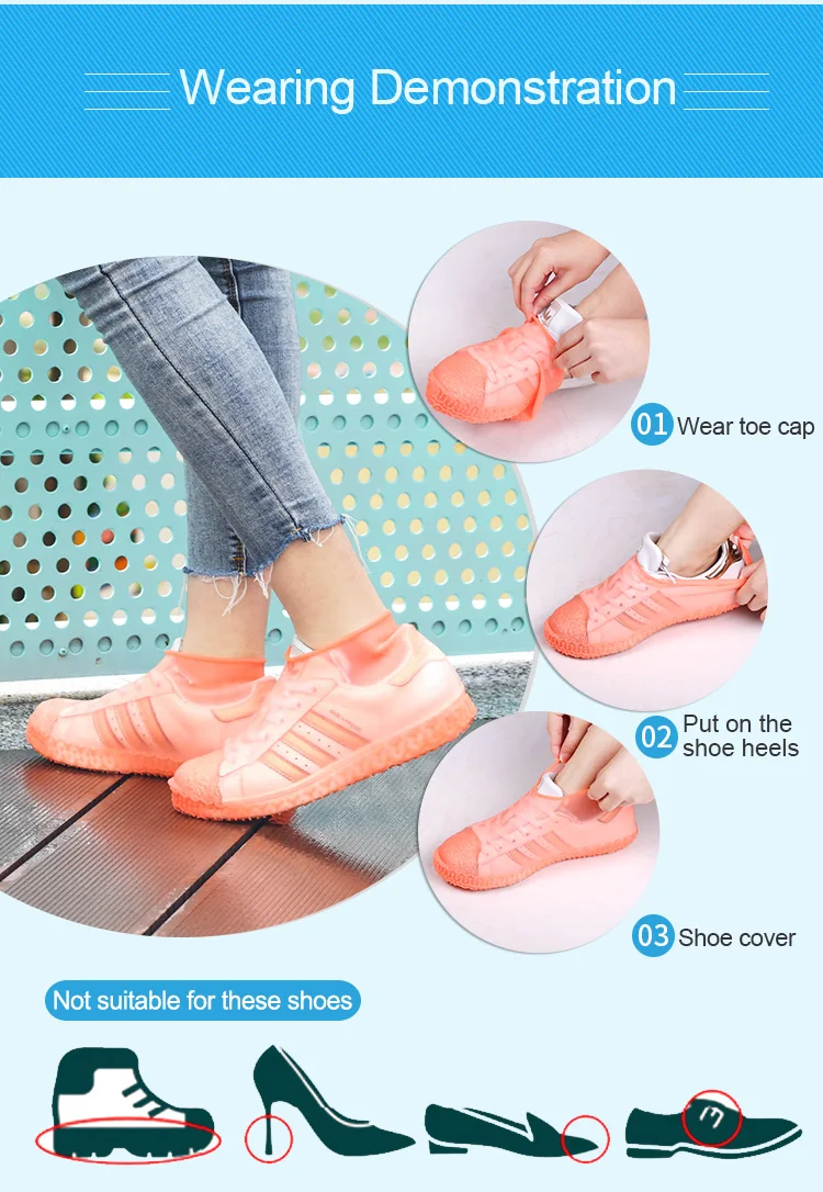 Half Shoe Cover Hs Code,Silicone Rubber Shoe Sole Cover Water Proof For