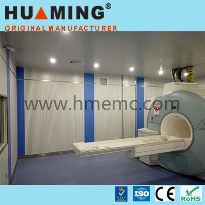
HM-MR 99.8% Copper Modular 5x7x3M RF shielding MRI Room 