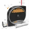 smart home use laser distance meter with rope sling stretch wheel slide measure