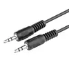 3.5mm Stereo Plug to Plug Cable M/M, 6FT 10FT 12FT 25FT 50FT, Black